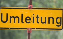 Straßensperrung - Symbolbild