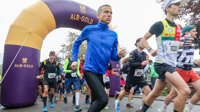 Bolbergtrail, Sonnenbühl So war es beim Start des Bolbergtrails in Sonnenbühl-Willmandingen im Herbst 2024.