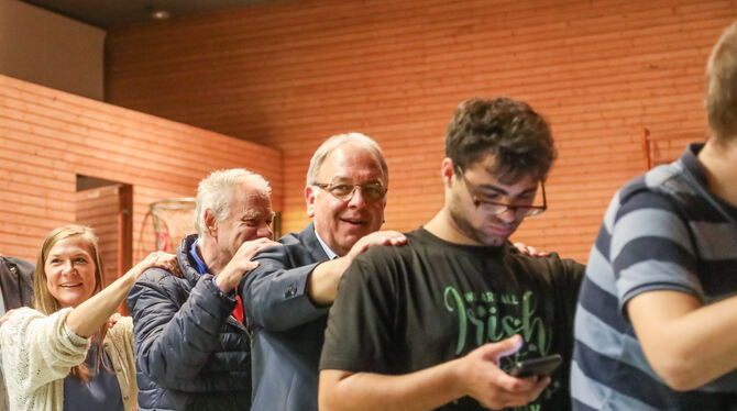 abschied martin sowa, thomas keck, polonaise Auch OB Thomas Keck zog los mit ganz großen Schritten.