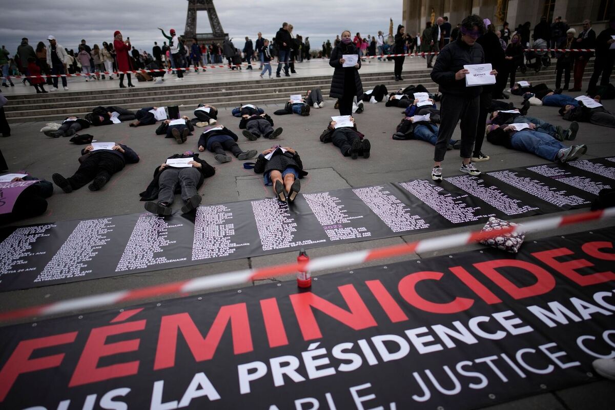 Proteste gegen Feminizide in Frankreich