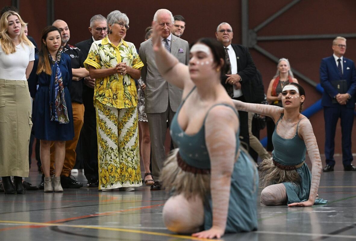 Britisches Königspaar in Australien - Sydney Britisches Königspaar in Australien - Sydney