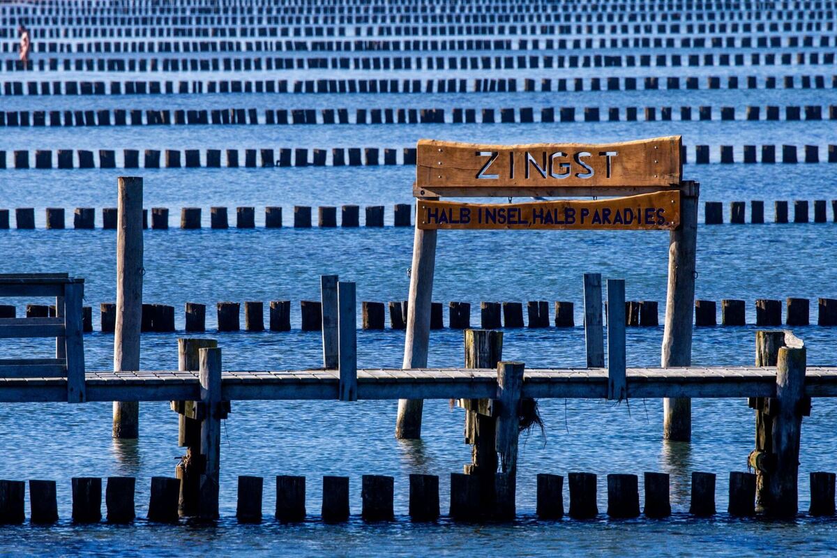 Sonniges Herbstwetter an der Ostseeküste