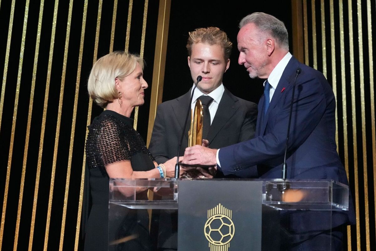 Vergabe des »Ballon d'Or« in Paris Vergabe des »Ballon d'Or« in Paris