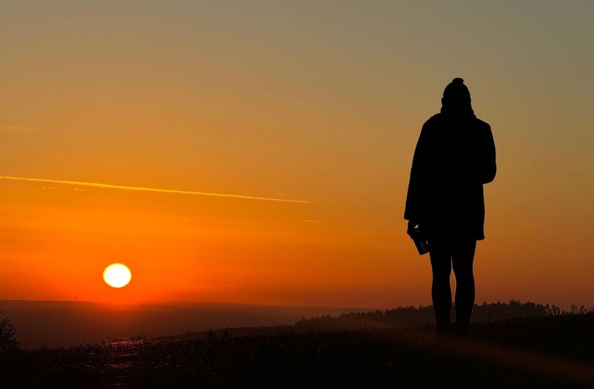 Sonnenuntergang bei Diegelsberg