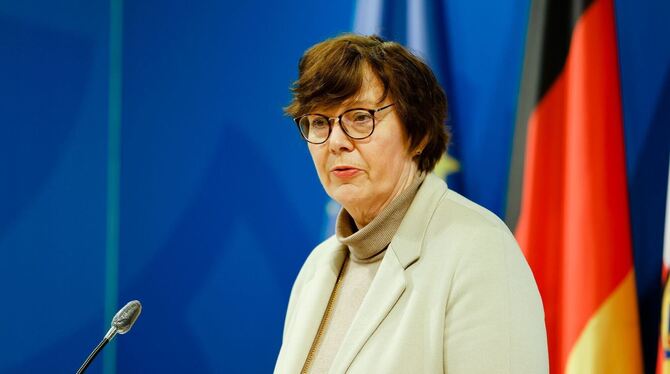Innenministerin Sabine Sütterlin-Waack