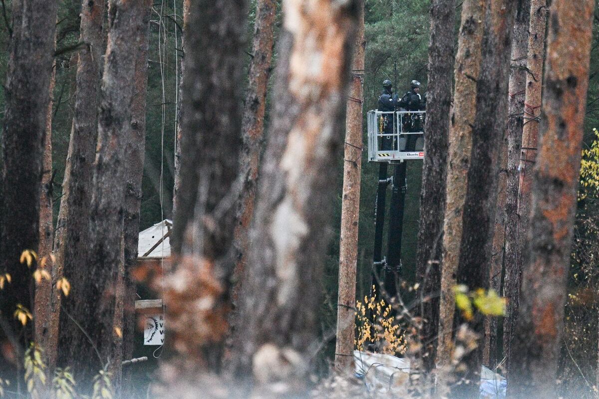 Räumung Tesla-Protestcamp in Grünheide