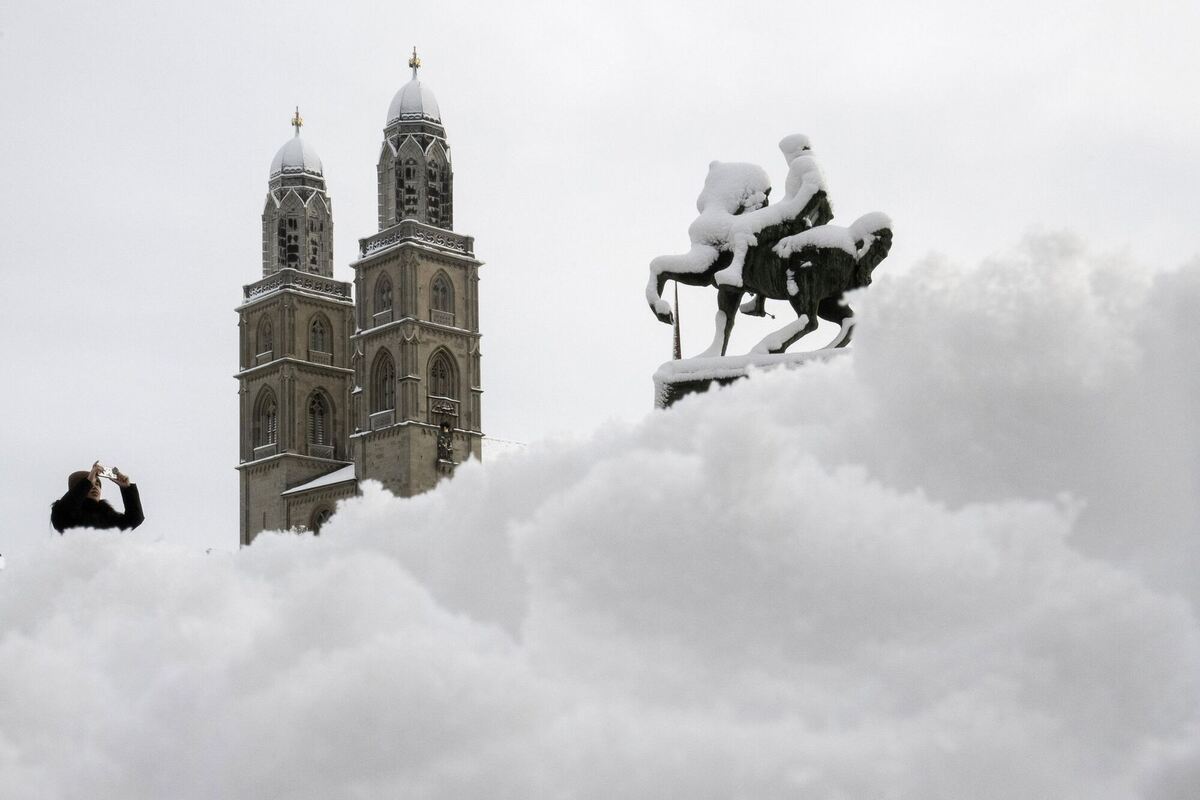 Schnee in der Schweiz