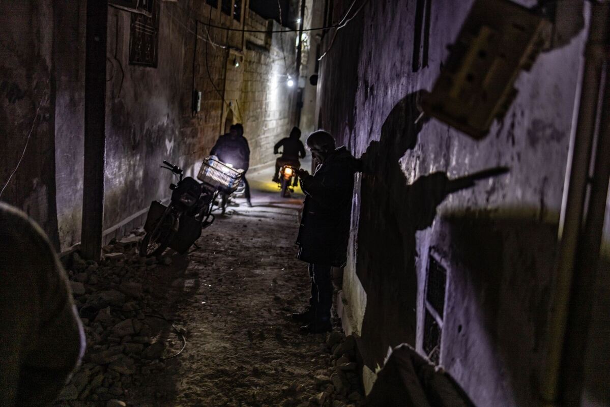 Artilleriebeschuss in Idlib