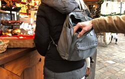 Taschendiebe, Weihnachtsmarkt