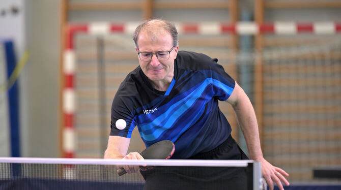 Punktegarant beim TSV Betzingen in der Landesklasse: Jörg Pfeiffer.  FOTO: BAUR