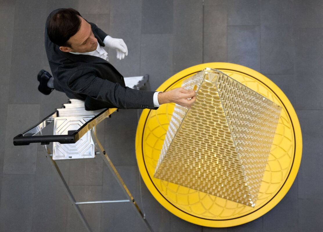 Weihnachtsbaum aus Gold