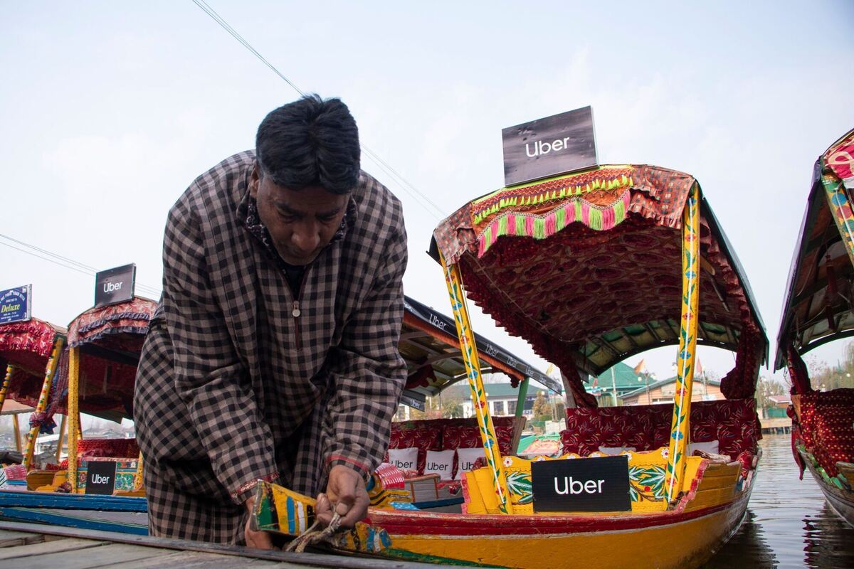 Uber Boote in Indien