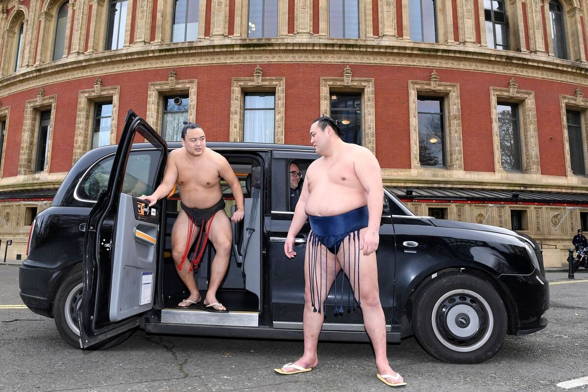 Sumoringen in Großbritannien