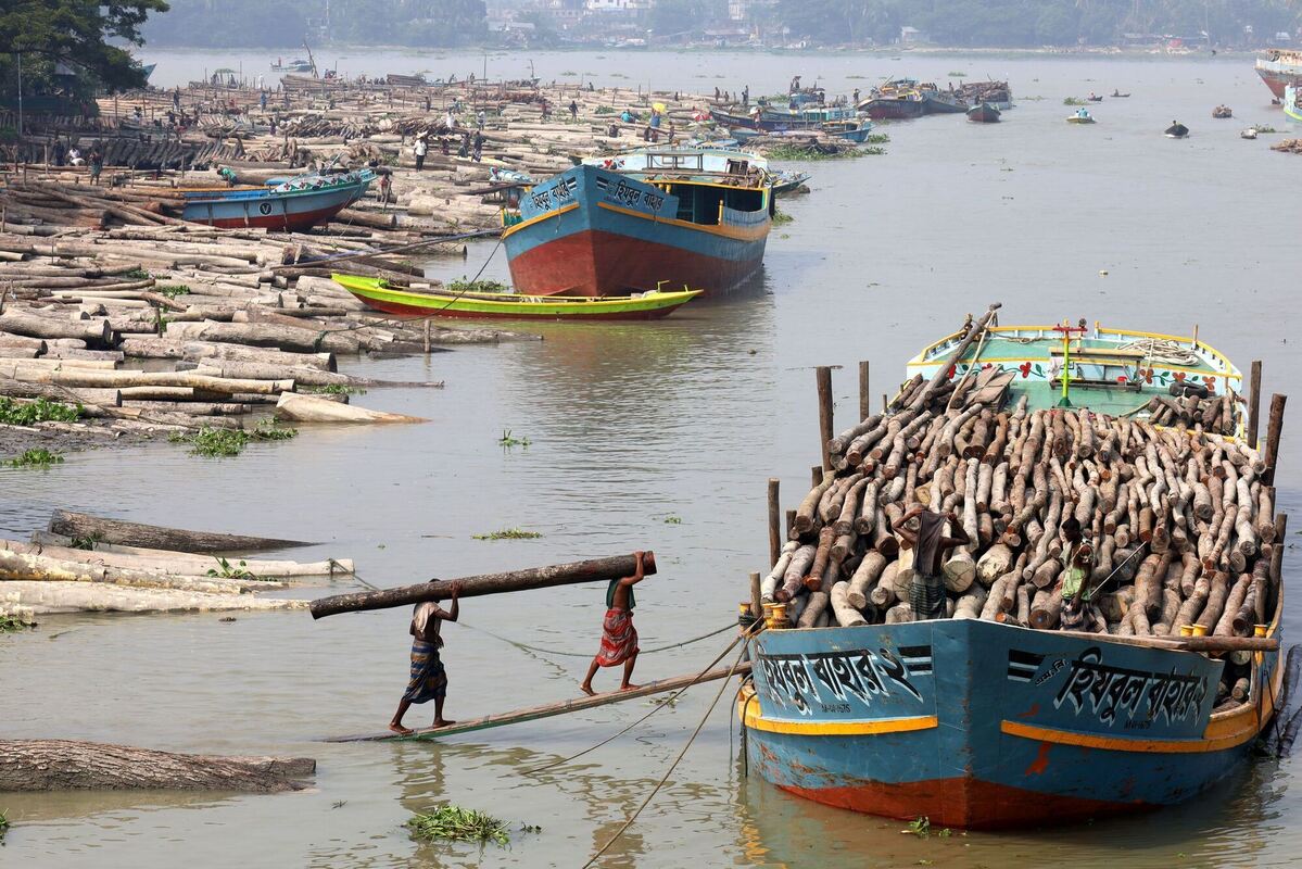 Holzindustrie in Bangladesch