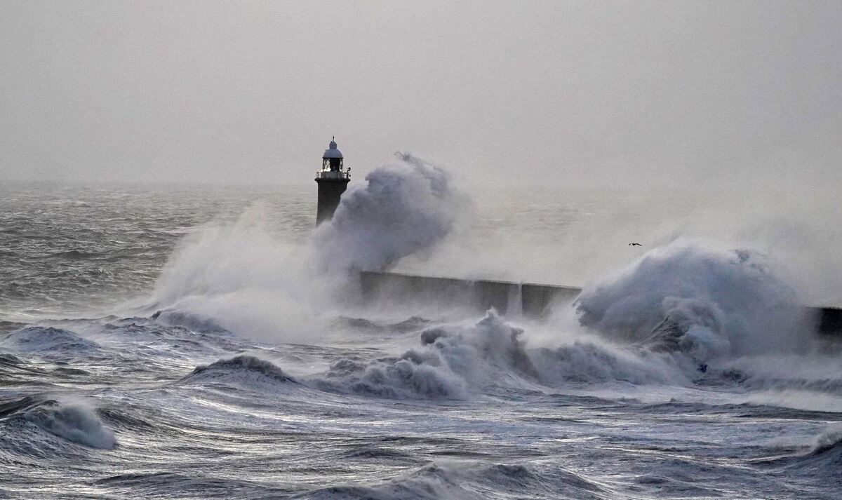 Sturm »Darragh« in Großbritannien Sturm »Darragh« in Großbritannien