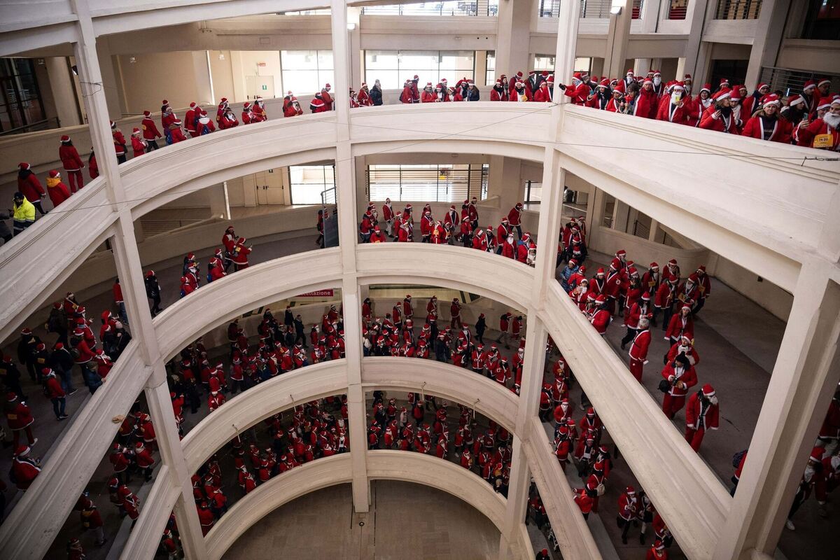 14. Ausgabe des Babbo-Natale-Radios »Papa Noel« in Turin