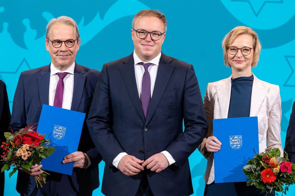 Ernennung der Thüringer Ministerinnen und Minister