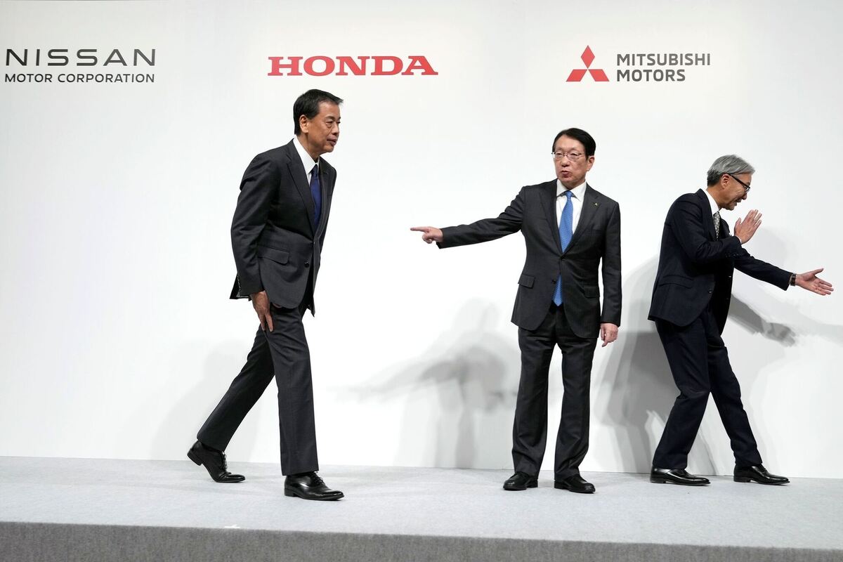 Gemeinsame Pressekonferenz von Honda und Nissan