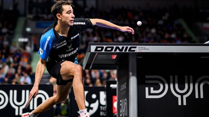 Hugo Calderano von TTF Ochsenhausen Hugo Calderano von TTF Ochsenhausen