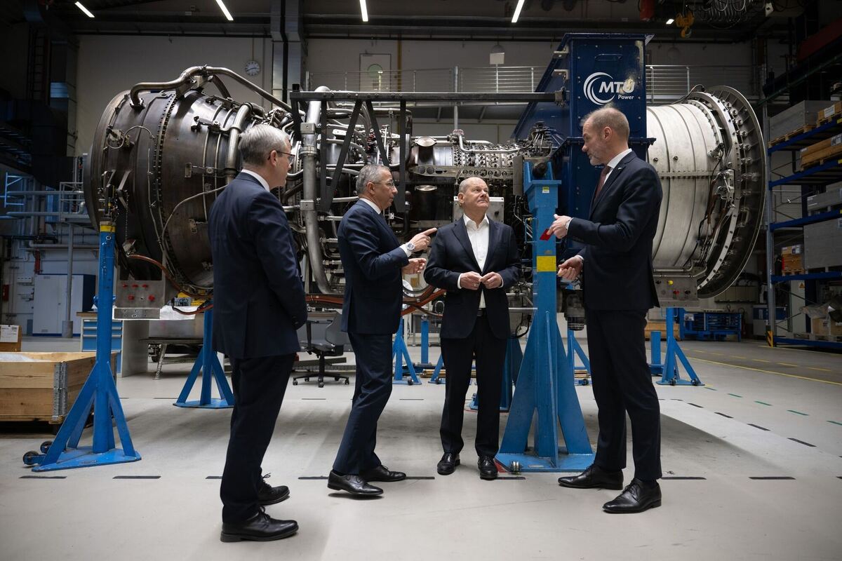 Kanzler Scholz in Wahlkreis Kanzler Scholz in Wahlkreis