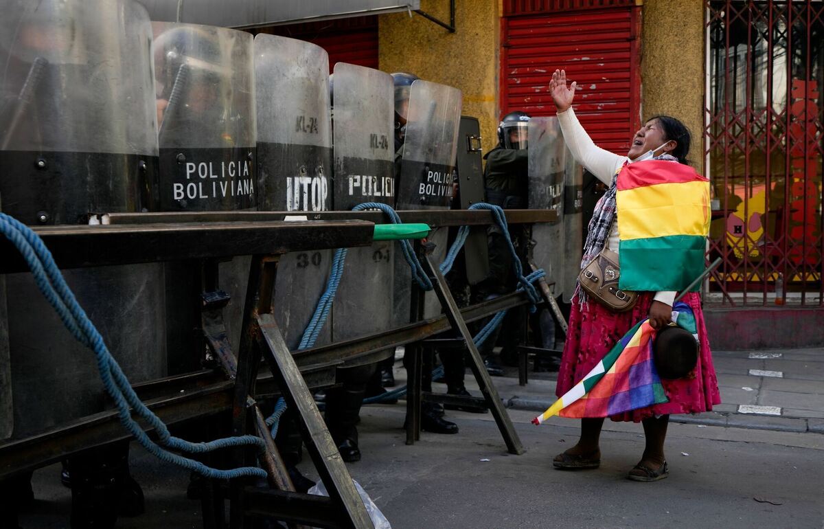 Proteste in Bolivien