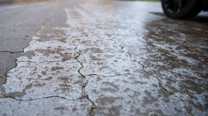 Eisregen und Glatteis in Baden-Württemberg