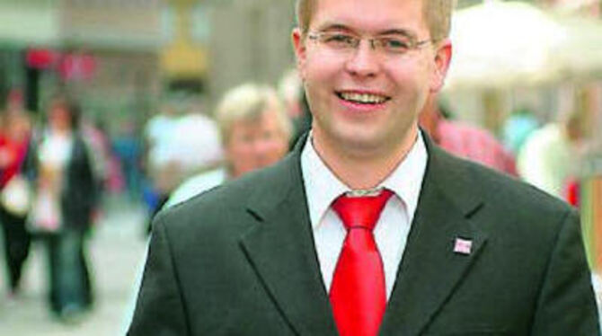 Bürgernahe Politik verspricht Sebastian Weigle im Falle eines Wahlsiegs. FOTO: TRINKHAUS