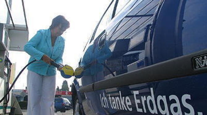 Der Umstieg auf Erdgas gilt als lohnende Alternative zu Benzin und Diesel, zumal die Stadtwerke Metzingen zusammen mit Tübingen