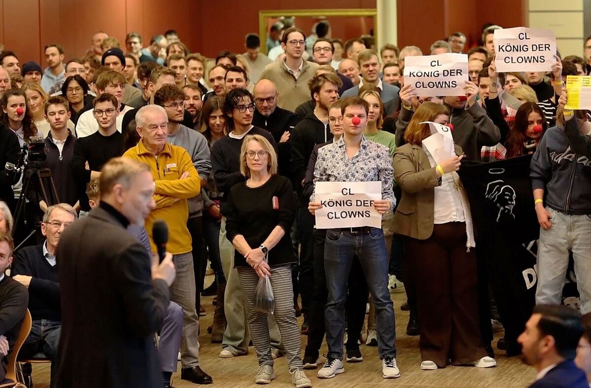 Wahlkampfveranstaltung mit dem FDP-Vorsitzenden Lindner