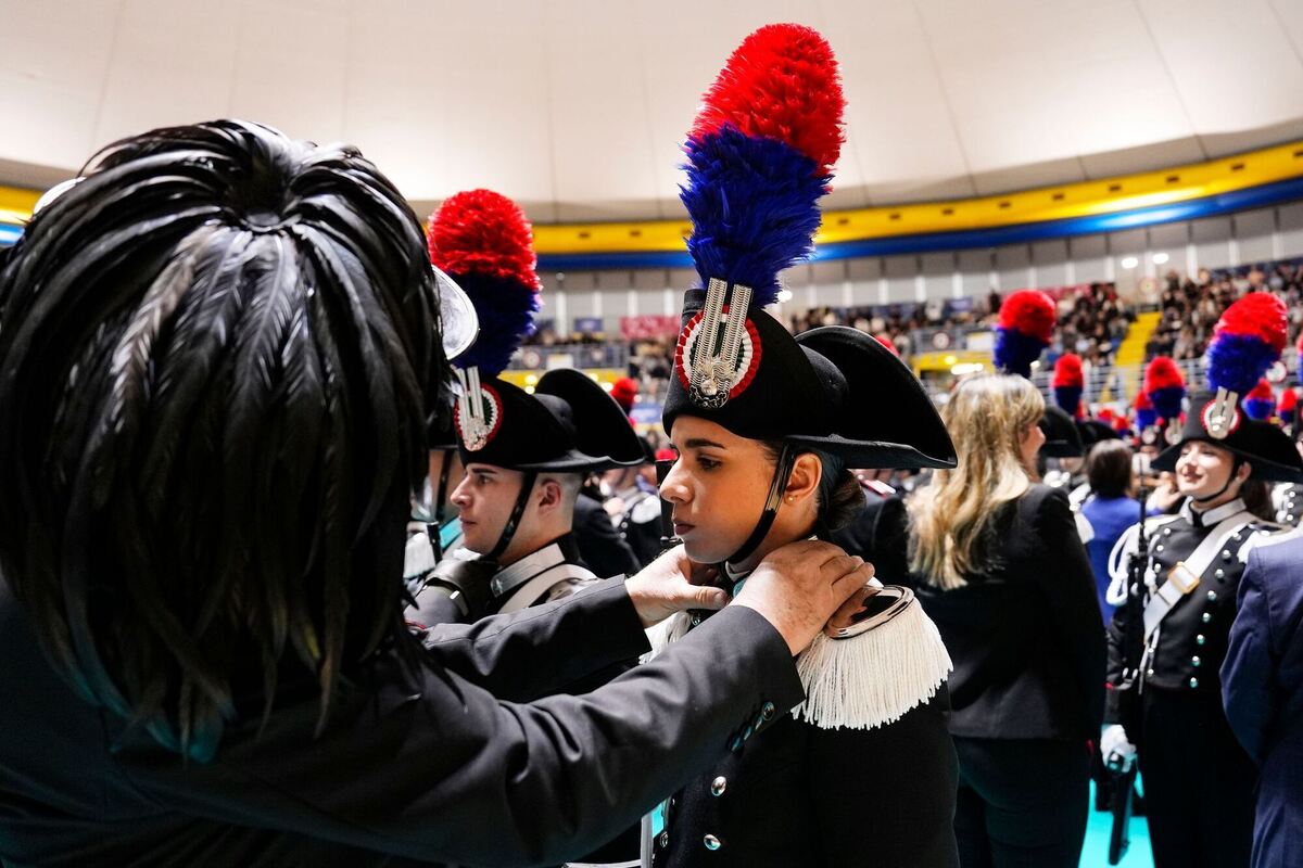 Vereidigung von Carabinieri in Turin Vereidigung von Carabinieri in Turin