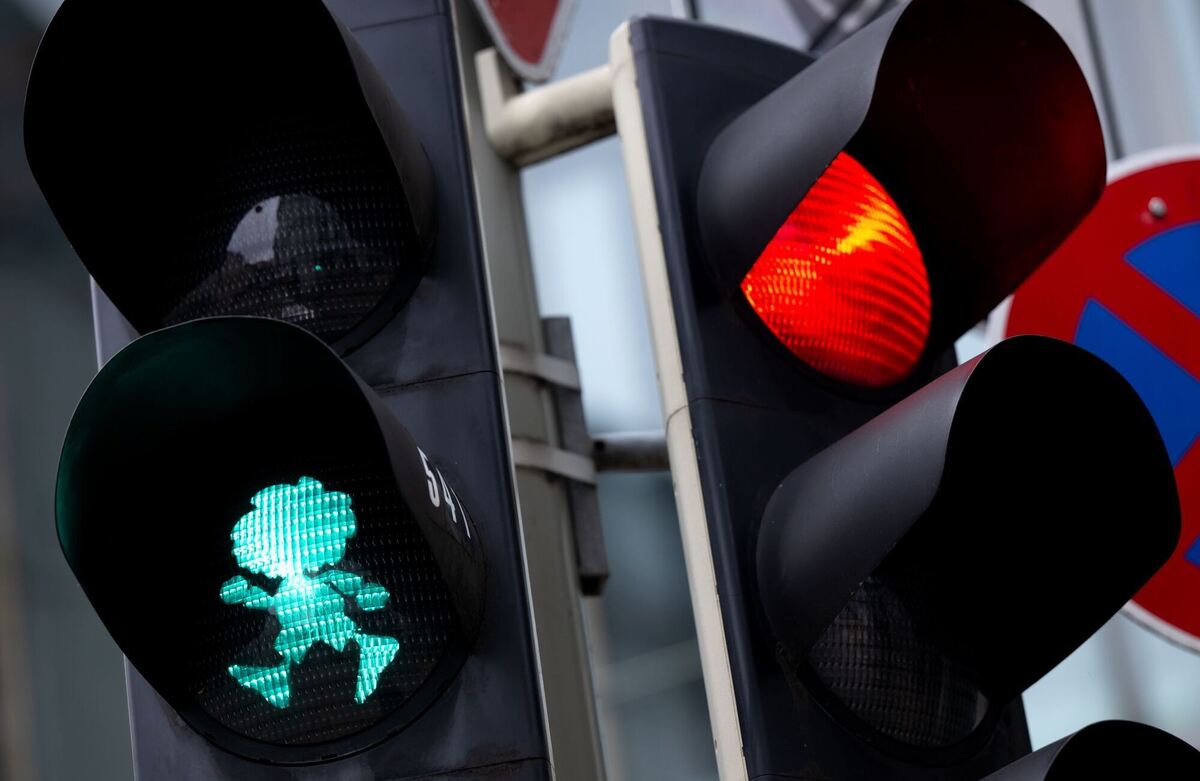 Pumuckl-Ampel in München