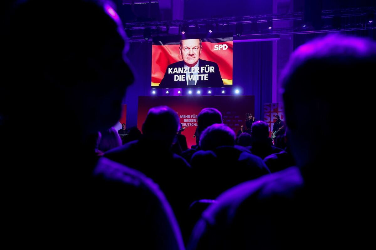 Wahlkampf SPD in Leipzig