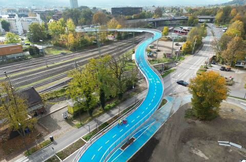 Heizung der Radbrücke in Tübingen ist defekt - Kreis Tübingen - Reutlinger ...