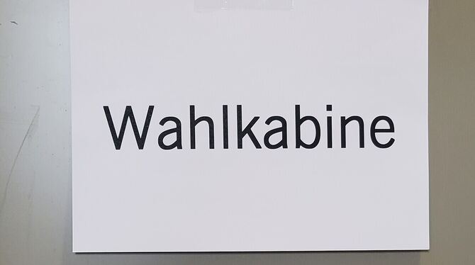 Bundestagswahl In Münsingen setzt sich die AfD als stärkste Kraft vor die CDU.