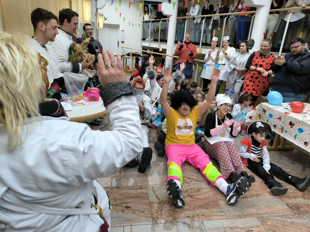 Rathaussturm in Metzingen.