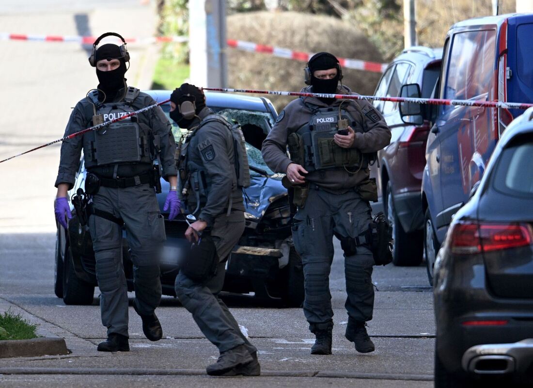 Polizeieinsatz in Mannheim