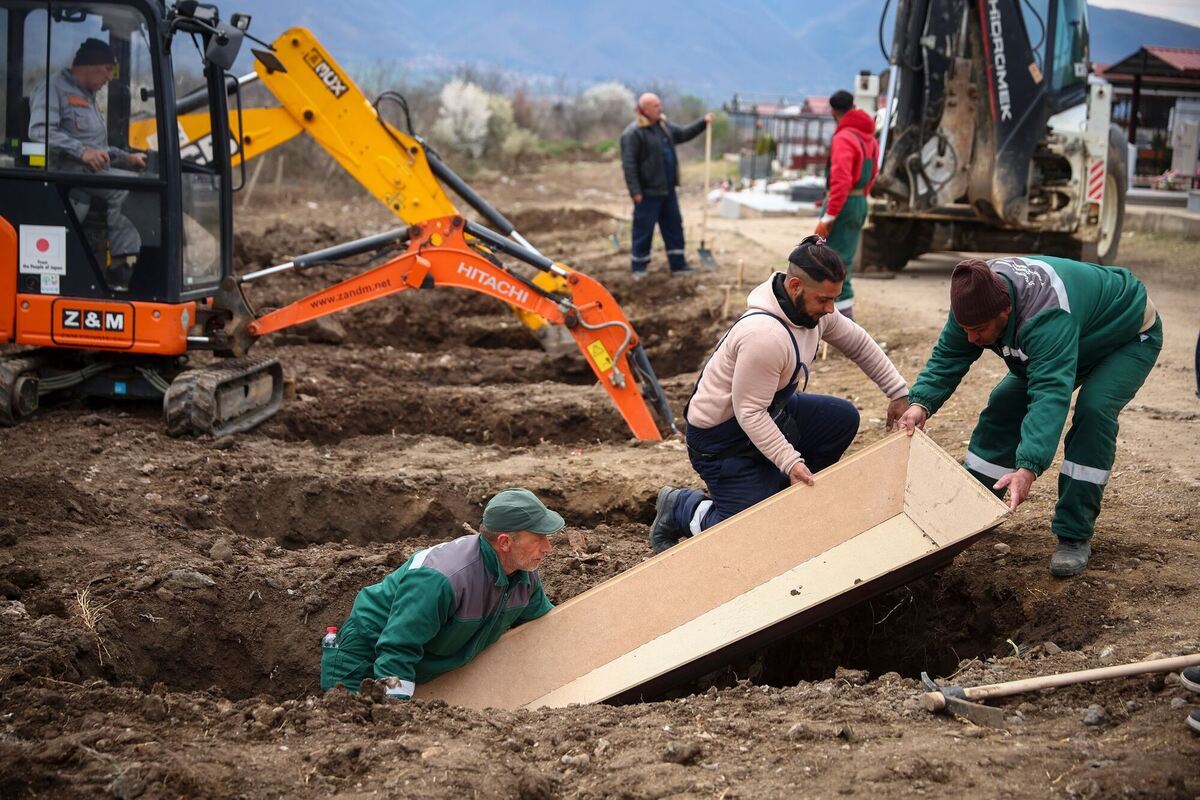 Nach Nachtclub-Brand in Nordmazedonien Nach Nachtclub-Brand in Nordmazedonien