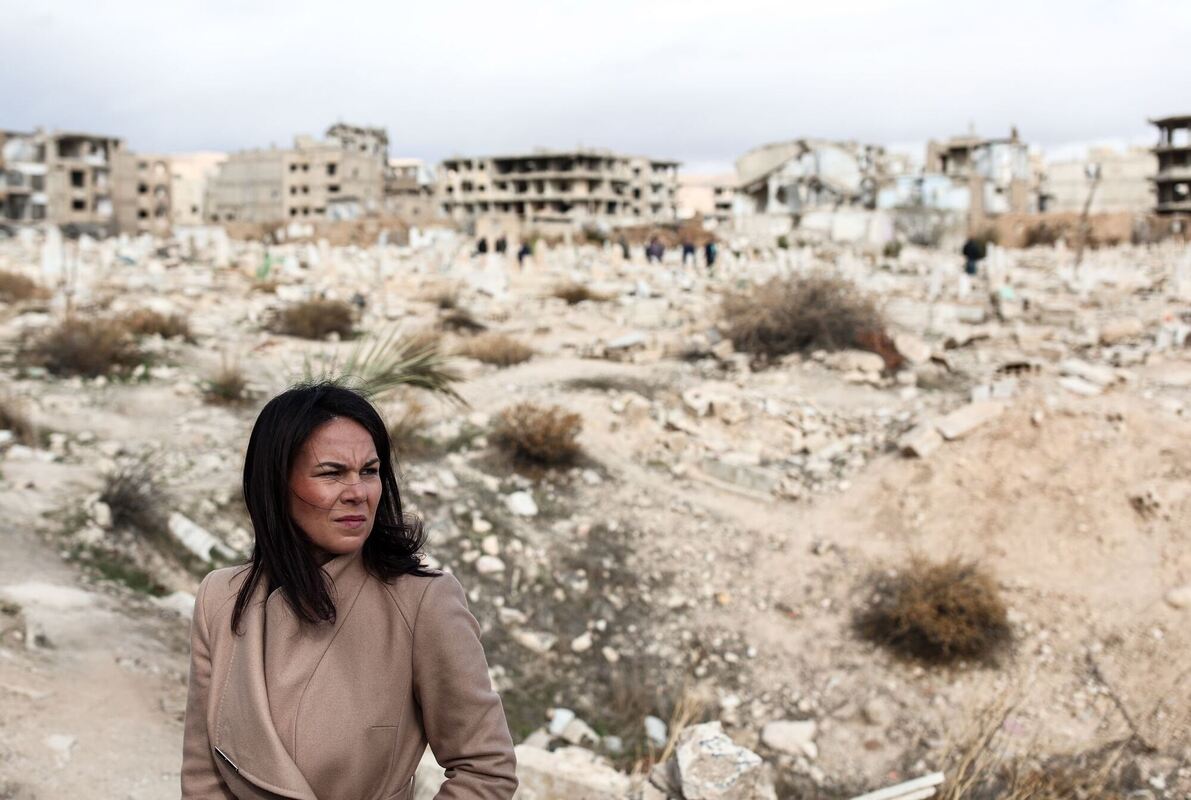 Außenministerin Baerbock in Syrien Außenministerin Baerbock in Syrien