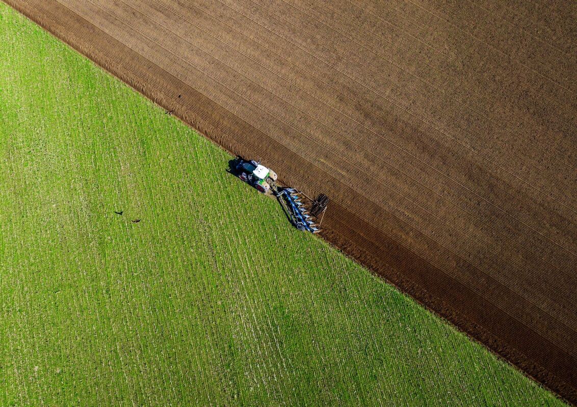 Feldarbeiten bei Sonnenwetter Feldarbeiten bei Sonnenwetter