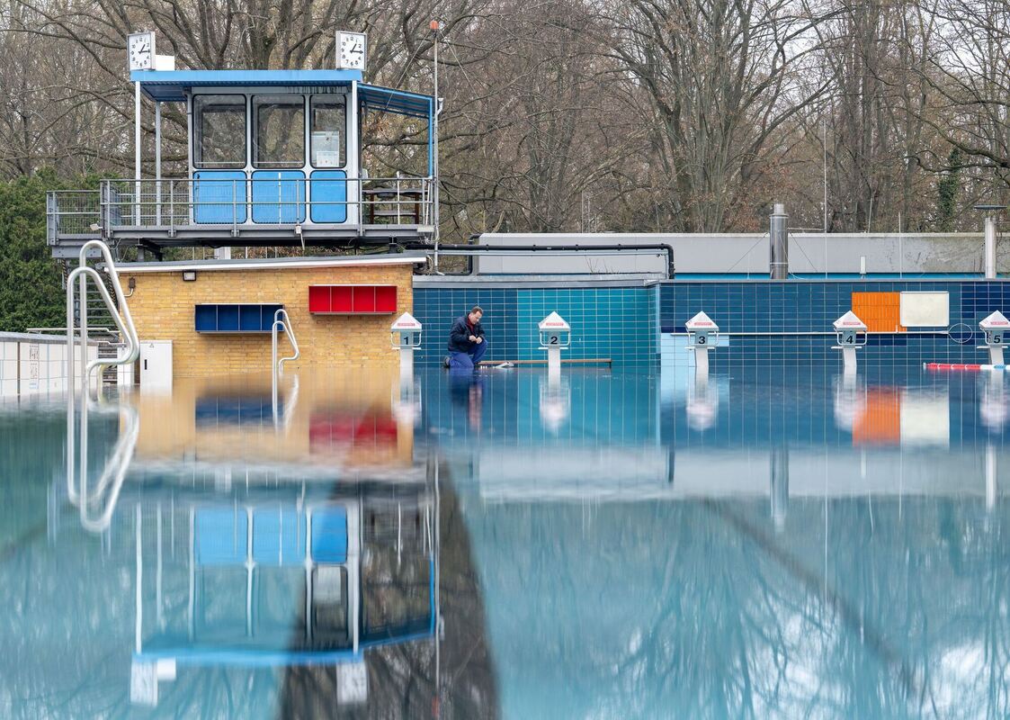 Berliner Prinzenbad vor Saisonstart