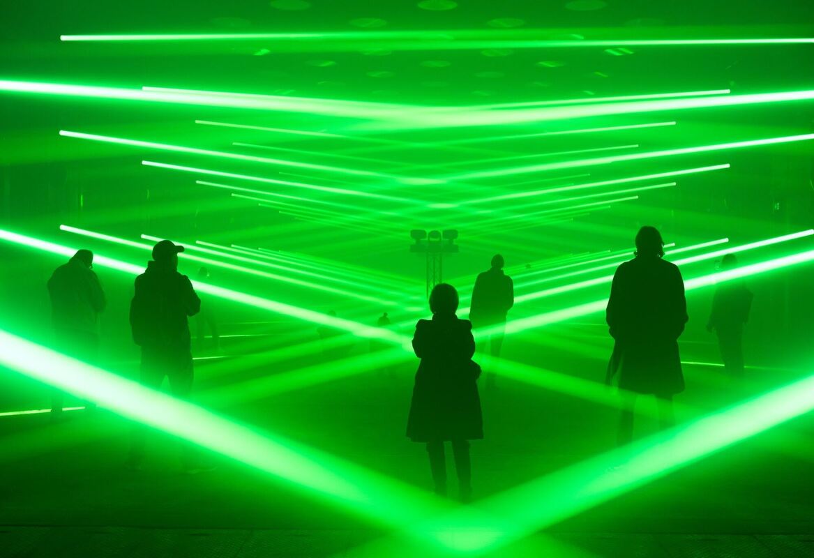 Pressekonferenz zur audiovisuellen Kunstinstallation »Skalar« Pressekonferenz zur audiovisuellen Kunstinstallation »Skalar«