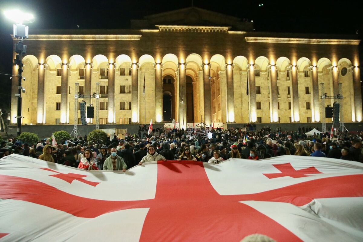 Proteste in Georgien Proteste in Georgien