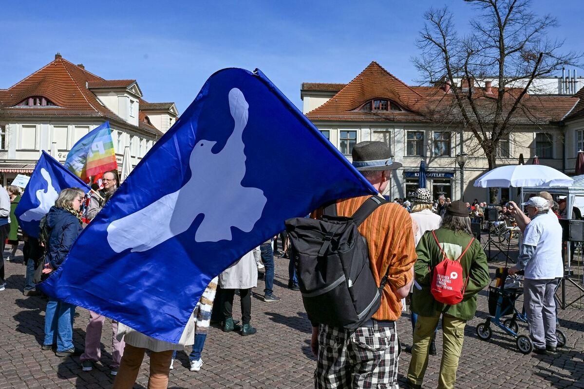 Erster Ostermarsch in diesem Jahr