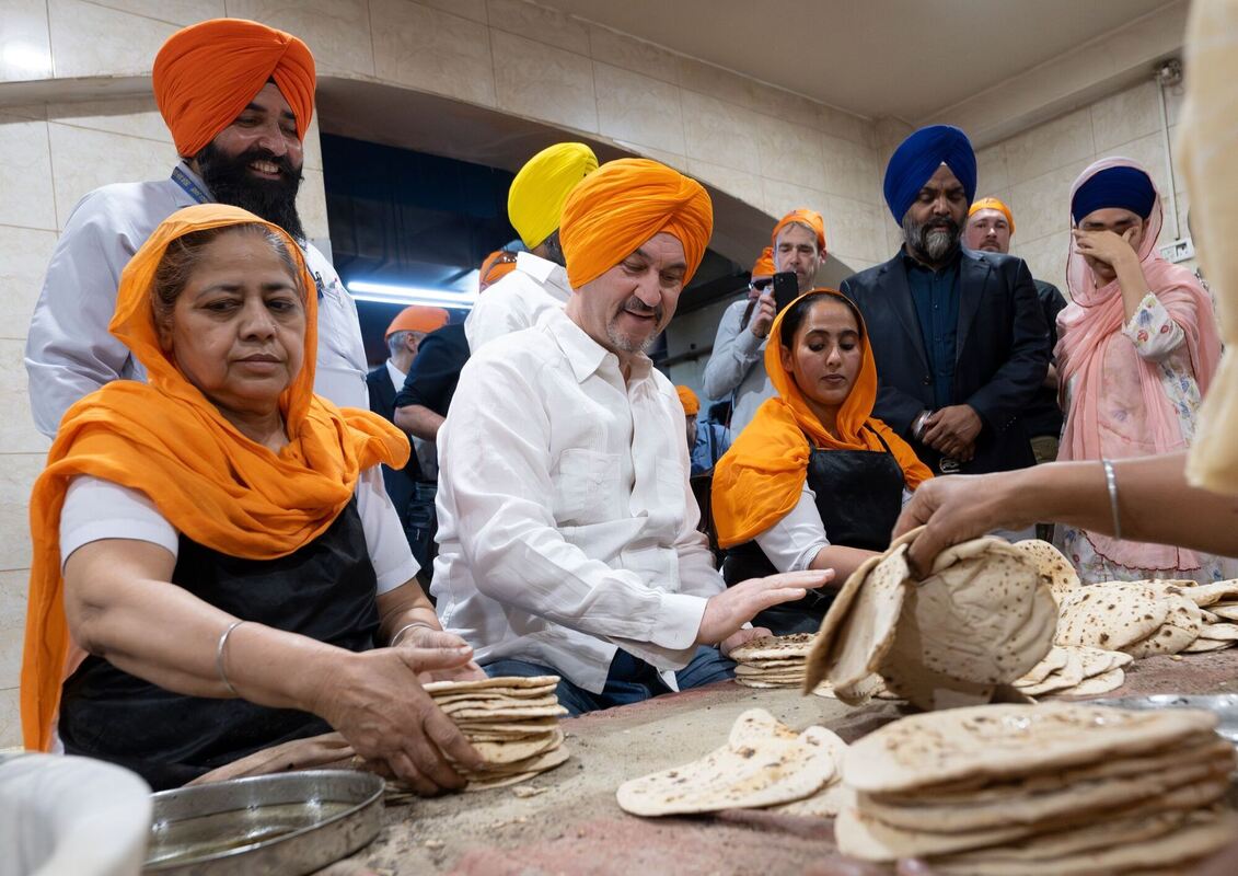 Bayerischer Ministerpräsident Söder besucht Indien