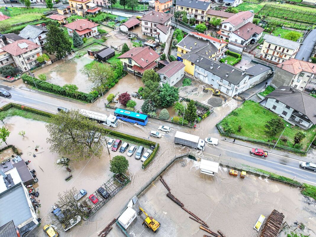 Unwetter in Norditalien