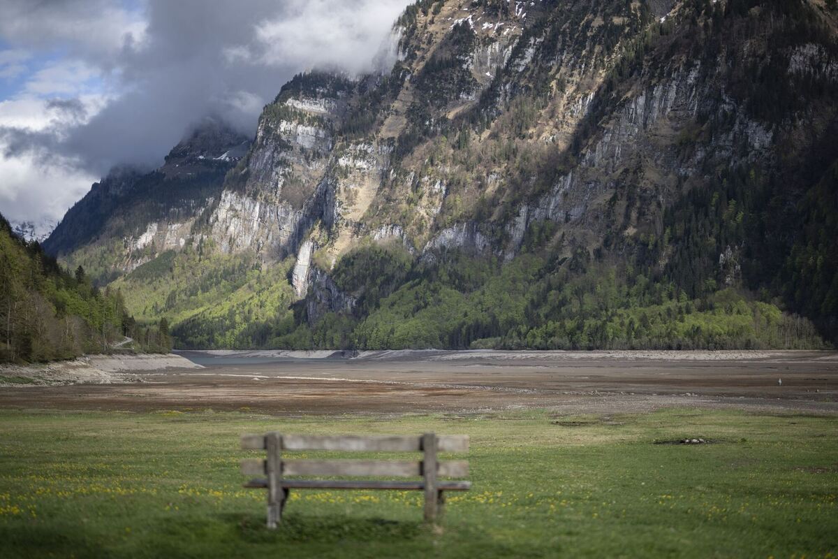 Niedrigwasser in der Schweiz