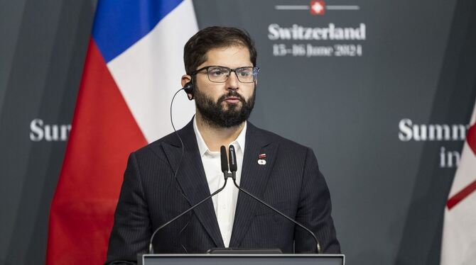 Präsident Gabriel Boric