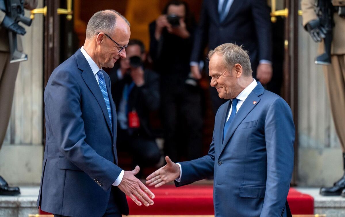 Kanzler Merz in Warschau