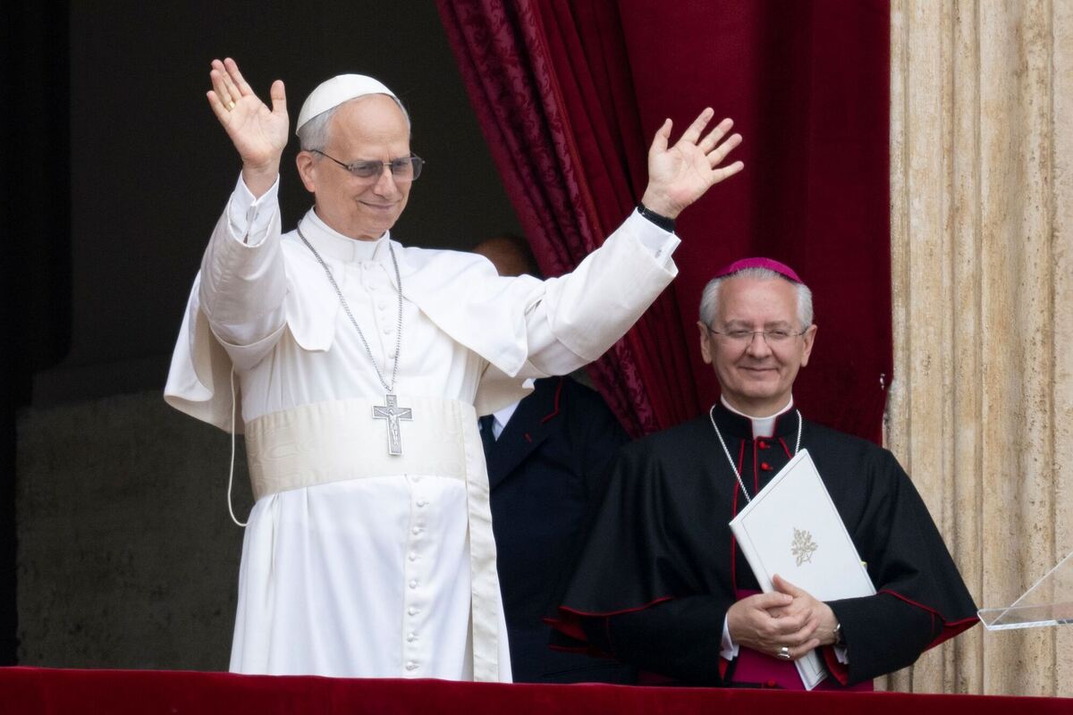 Erstes Mittagsgebet von Papst Leo XIV. Erstes Mittagsgebet von Papst Leo XIV.