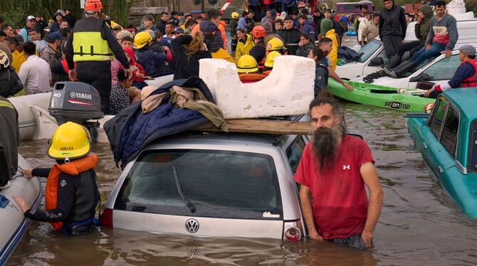 Überschwemmungen in Argentinien